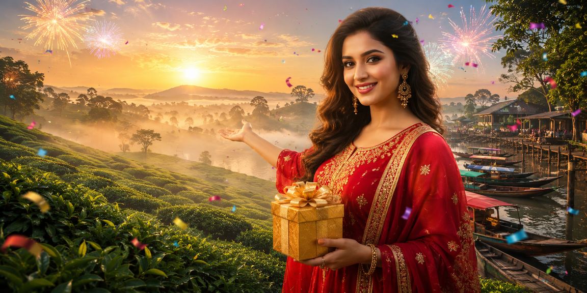 সিলেটে ক্যাসিনো বাজির ঈদ উৎসব প্রোমোশনের মুহূর্ত